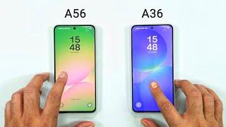 Samsung A56 vs Samsung A36 Speed Test