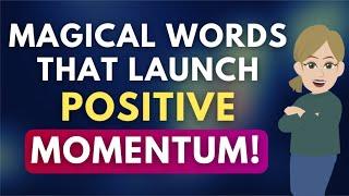 Magical Words That Launch Positive Momentum!  Abraham Hicks 2024 [MUST LISTEN]