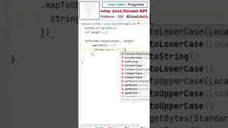 #128 Mirror Pyramid Pattern in Java Stream Api #shorts #java #coding #programming