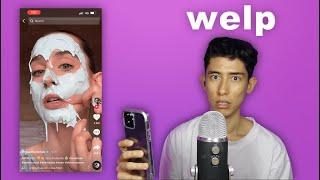 ASMRtist Reacts to CURSED Tiktok ASMR…