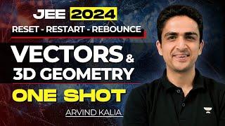 Vectors & 3D Geometry One Shot | JEE Main 2024 | RRR