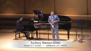 3rd JMLISC Zachary Shemon Sonate by E. Denisov