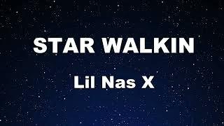 Karaoke STAR WALKIN - Lil Nas X 【No Guide Melody】 League of Legends Worlds