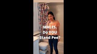 Males. Do You Stand To Pee? Here's Why You Should STOP! #Shorts