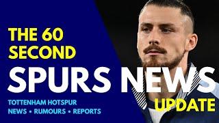 THE 60 SECOND SPURS NEWS UPDATE: Radu Dragusin, Bentancur's Suspension, Rose "I Wasn't Happy!" U21s