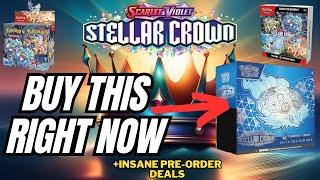 NEW SET ANNOUNCED! BUY the Stellar Crown Pokémon Center Exclusive ETB RIGHT NOW! + INSANE DEALS!