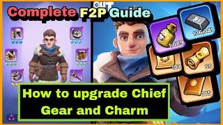  Stop doing these mistakes | Ultimate guide on Chief gear and charm - Whiteout Survival | F2P tips