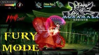 Muramasa Rebirth - Fury Mode -"Momohime"-BOSS: Blue Monk (No Damage)