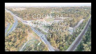 Coomera Connector Stage 1 - September 2024 - Drone 4k