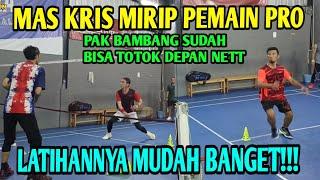 KEMBALI LATIHAN TOTOK DEPAN NETT #badminton #bulutangkis #badmintonlovers