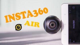 Insta360 Air CAMERA REVIEW: BEST 360-CAMERA IN 100$ PRICE RANGE