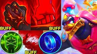 Wild Rift China Malphite - NEW HEARTSTEEL MAX TANK MALPHITE Build Runes - Challenger Rank Gameplay