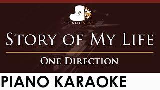 One Direction - Story of My Life - HIGHER Key (Piano Karaoke Instrumental)