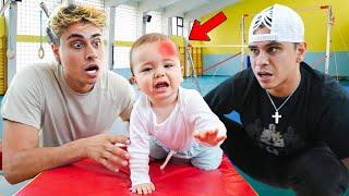 Our Baby Got HURT Doing A Gymnastics Challenge..