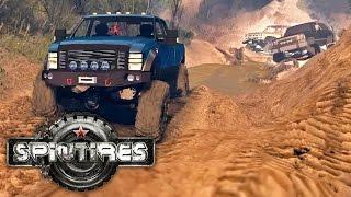 SpinTires MP Unedited - Ford, Chevy, and Dodge (Mod)