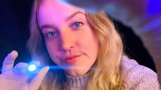 ASMR | Eyeball Attention with LIGHTS  [Role Play, Gloves, Focus Tests]