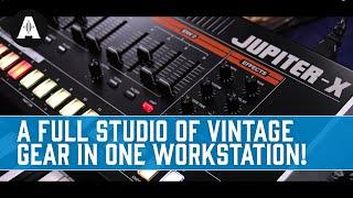 Roland Jupiter X Synth - A Full Studio of Vintage Gear In One Workstation!