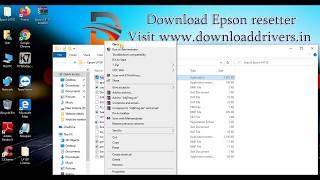 How to reset Epson L4150 printer by using Epson resetter | service required error