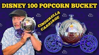 Collectible Cinderella Carriage Disney World Popcorn Bucket | Limited Edition 100 Years Of Wonder!