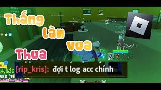 Săn bounty nhưng mà lạ lắm! Thắng làm vua thua log acc chính. #roblox  #kris #bountyhunter