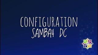 Install and configuration Samba4 DC