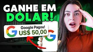 O Google vai te pagar $50 dólares por dia para COPIAR e COLAR! (NOVA ESTRATÉGIA)