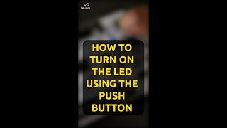 How to turn on the led using the push button on the STM32 Nucleo G474 Board? #shorts