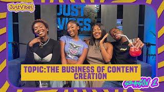 Ama Burland, Gisela Amponsah & LondonTheCreator Discuss The Business Of Content Creation | SE02E07