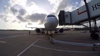 Ramp Agent POV  A321NEO Turnaround