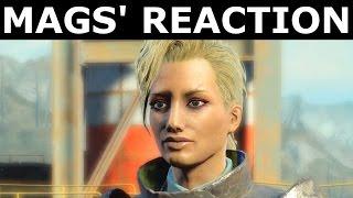 Fallout 4 Nuka World DLC - Mags' Reaction After The Ending - "Power Play" Quest