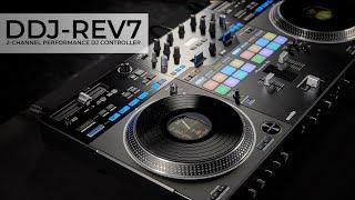 DDJ-REV7 professional  2-channel "battle-style" DJ controller for Serato DJ Pro | Overview