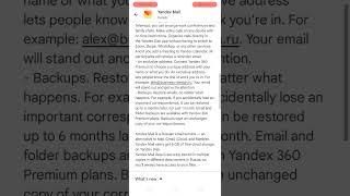 Who to use Yandex Mail app in android Phone