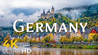 GERMANY 4K Amazing Aerial Film - Charming Cities and and Stunning Scenery - Video 4K HDR