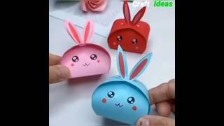 Make bunny gift box | DIY cute Paper Box #tutorial