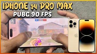 iPhone 14 Pro Max PUBG Test | Smooth ~ 90 FPS | Full Handcamp | #pubgmobile