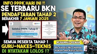 KABAR BAIK BKN ‼️ UNTUK HONORER JADI ASN PPPK 2024