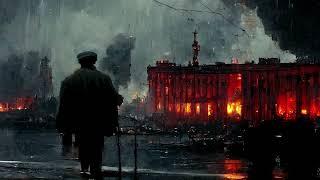 Dark is the night with rain and gunfire - Soviet WW2 song