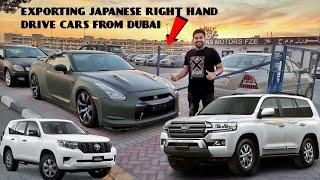 Exporting Japnese RHD Cars From Dubai | prices ?