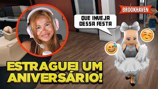 DESTRUINDO UMA FESTA DE ANIVERSÁRIO EM BROOKHAVEN