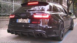 INSANE Sounding ABT RS6-R w/ Straight Pipes Dekat Milltek Exhaust!