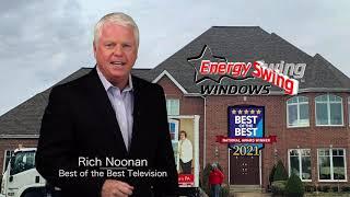 Energy Swing Windows Recognized as "Best of the Best" 2021!