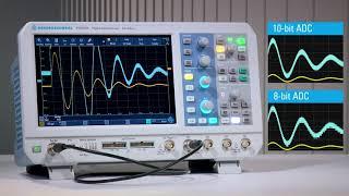 Rohde & Schwarz Oscilloscope   RTB2000   10 Bit ADC