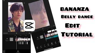 Capcut edit tutorial BANANZA belly dancer edit tutorial | Mharky Anisa pink