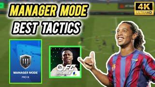 How To Win Every Manager Mode Match In Fc Mobile 24 