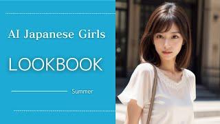 [ai Japanese girls] Summer Fashion Lookbook.