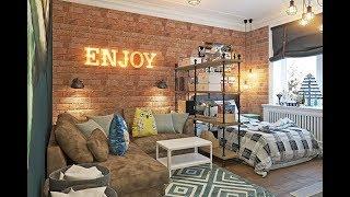 Decorative brick in the wall for interior decoration