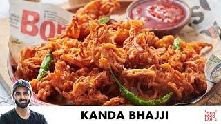 Kanda Bhajji Recipe | Super Crispy Tips | कुरकुरा कांदा भज्जी बनाने का तरीक़ा | Chef Sanjyot Keer