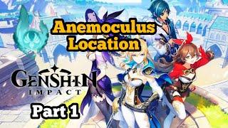 Genshin Impact: Anemoculus Location Part 1