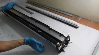 Repair for XEROX 6204-6705 Checking and Cleaning the Magnetic Roll part 1