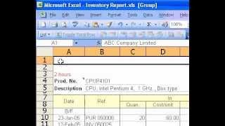 Microsoft Office Excel 2003 Display or hide scroll bars